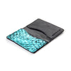 Blue Metallic Perch Fish-leather Cardholder