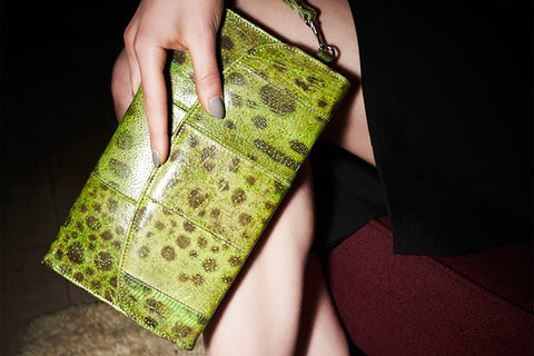 Clutch Green "Cleodora"