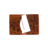Cognac Brown Wolffish-leather Cardholder
