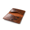 Cognac Brown Wolffish-leather Cardholder