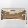 Golden Clutch with Seems