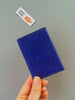 Blue Salmon Fish-leather Cardholder