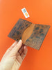 Cognac Brown Wolffish-leather Cardholder