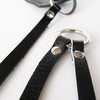 Black Leather Keyfob