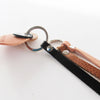 Brown / Black / Nude Leather Keyfob
