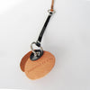 Brown / Black / Nude Leather Keyfob