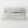 Silver Leather Purse