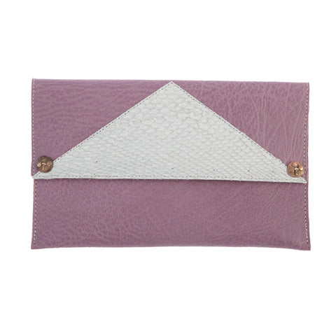 Purse Clutch Lilac / White - Special Edition