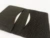 BLACK FISH LEATHER CARDHOLDER