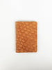 BROWN FISH LEATHER CARDHOLDER