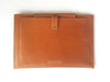 COGNAC BROWN LEATHER LAPTOP SLEEVE 13"