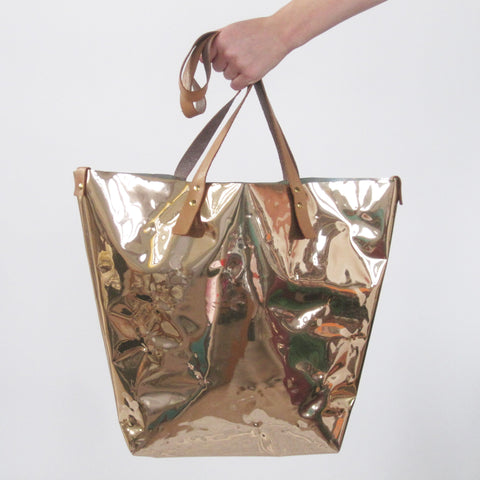 Golden Tote Bag