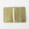 Green / Gold Leather Cardholder 3 slots