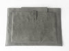 GREY LEATHER LAPTOP SLEEVE 15”