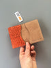 Orange Perch Fish-leather Cardholder