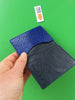 Blue Salmon Fish-leather Cardholder