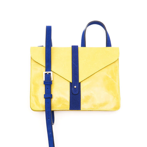 Handbag Yellow "Tethys"