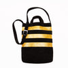 Tote Bag Black/Yellow "Makara"