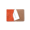 Orange Perch Fish-leather Cardholder