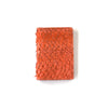 Orange Perch Fish-leather Cardholder