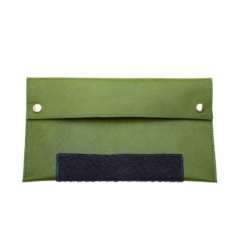 Purse Green / Dark Blue