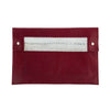 Clutch Burgundy / Light Turquoise