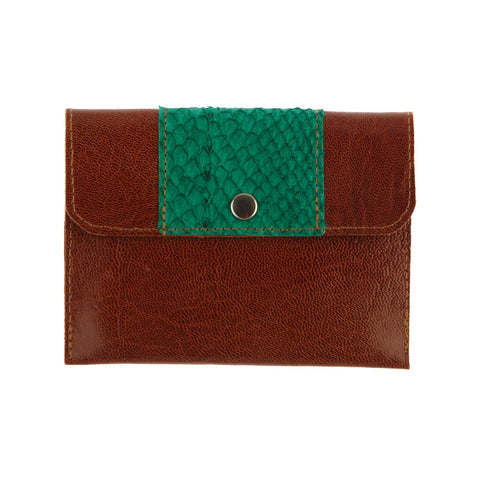 Purse Brown / Green